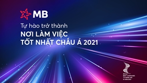 HR Asia vinh danh MB “Nơi làm việc tốt nhất châu Á” năm 2021